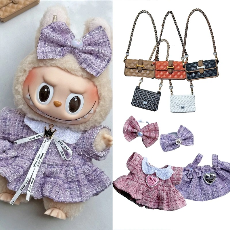 Luxury Bags And Accessories - 15 17cm For Labubu Doll Adorable