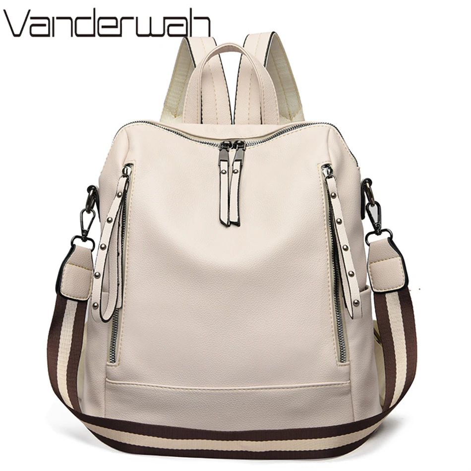 Luxury Bags Brands For Women - Brand Luxury Backpacks Soft Leather Waterproof