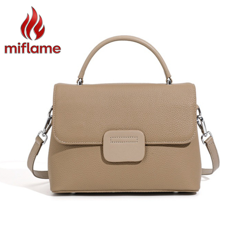 Luxury Bags Quiet - Genuine Leather Shoulder Bag for Women