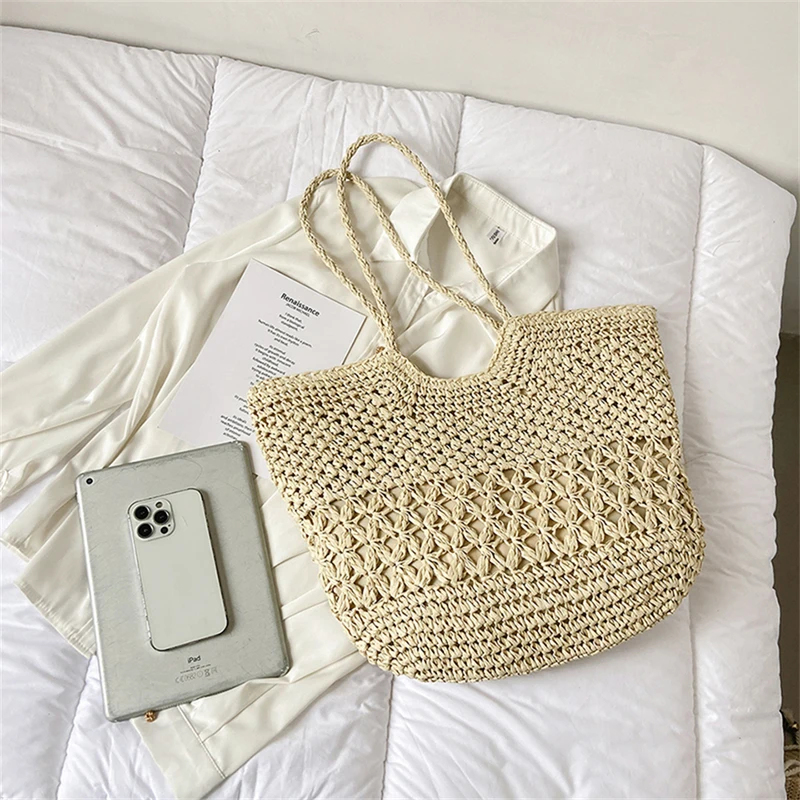Casual Design Straw Weave Bags - Luxury Tote Bags With Zipper review and price