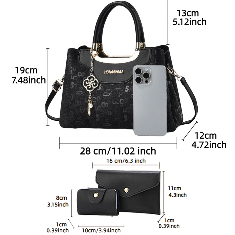 3-piece Fashion Women's Handba - Luxury Bags For You review and price