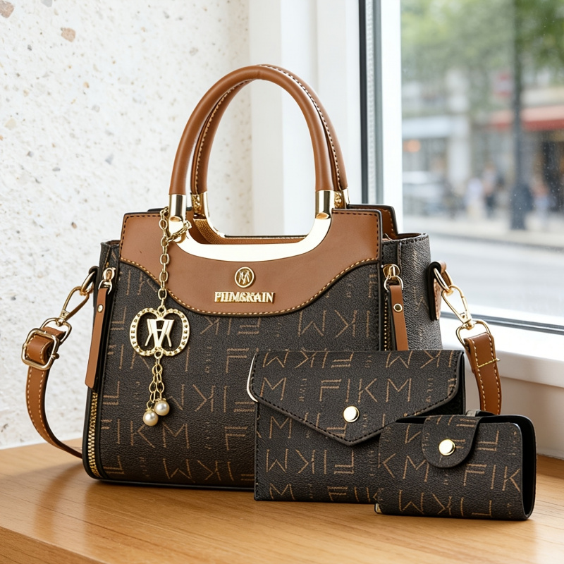3-piece set of light luxury hi - Luxury Bags For You review and price