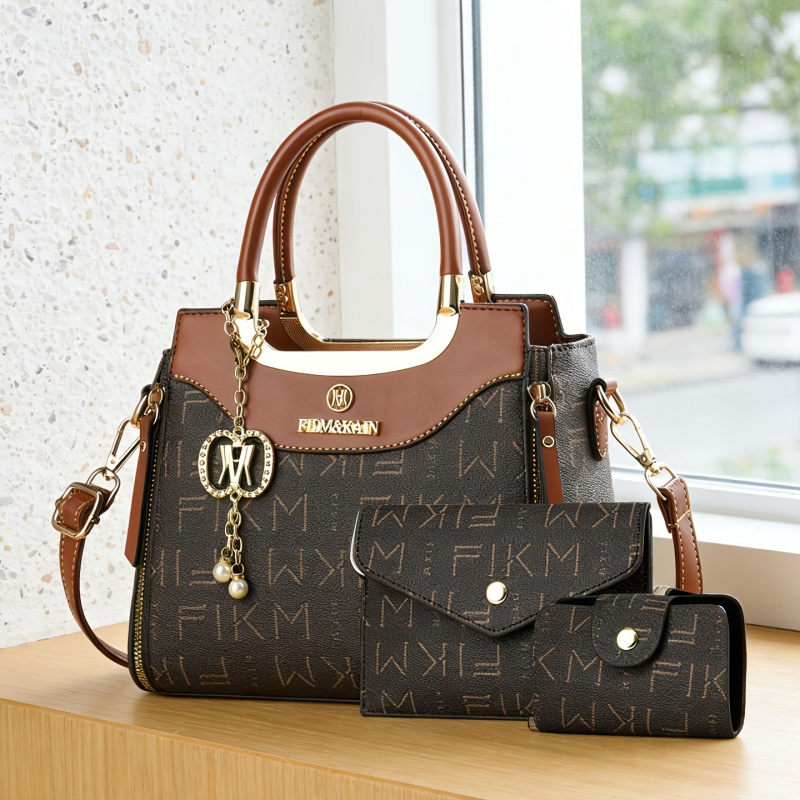 3-piece set of light luxury hi - Luxury Bags For You review and price