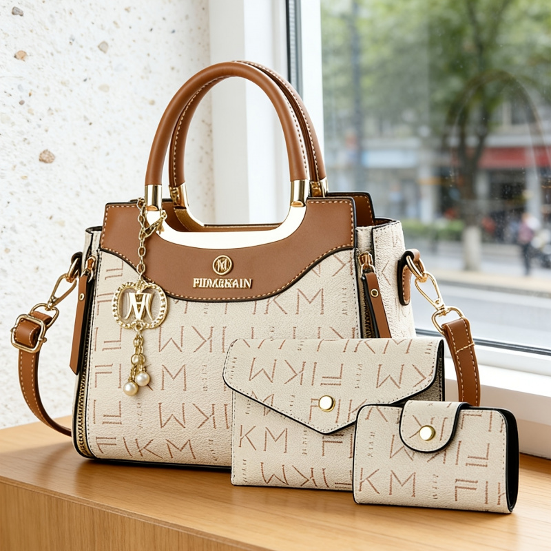 3-piece set of light luxury hi - Luxury Bags For You review and price