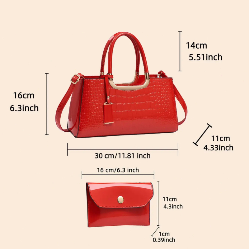 Women's Handbag Set, Light Lux - Luxury Bags For You review and price