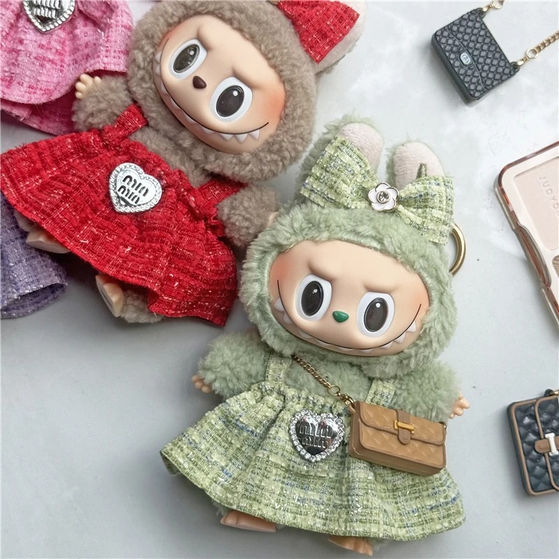 15 17cm For Labubu Doll Adorab - Luxury Bags And Accessories review and price
