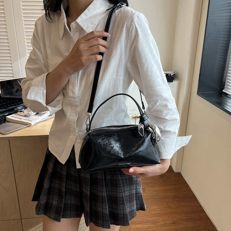 Women's Fashion Glossy Patent  - Top Handle Patent Bag review and price