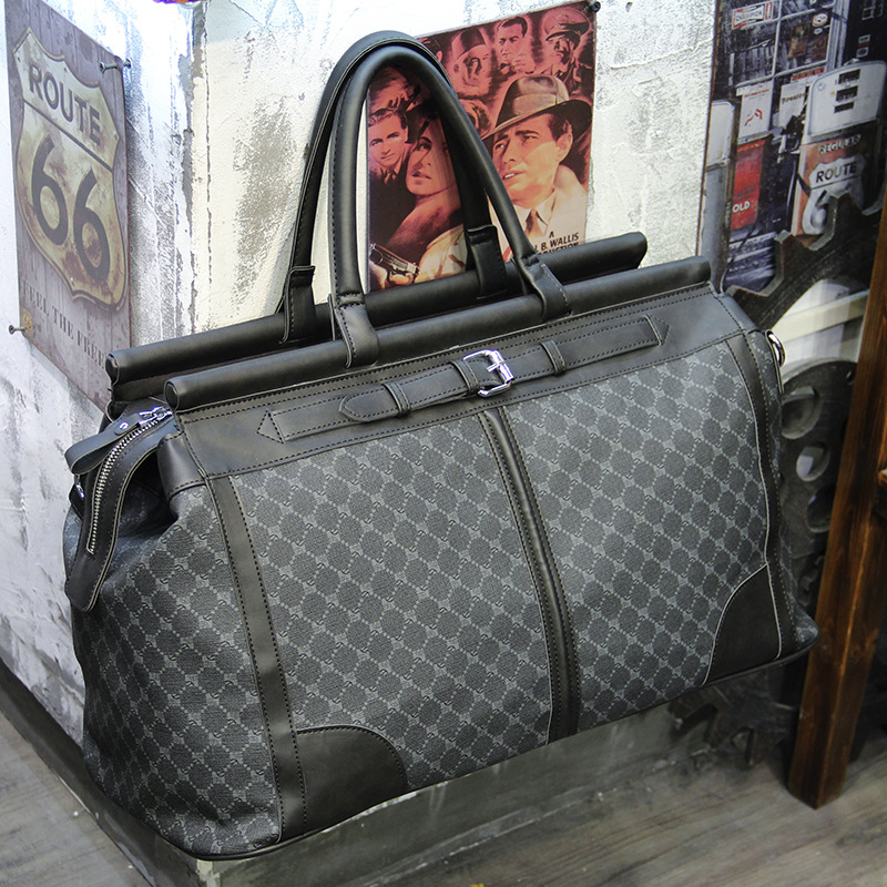 Fashion Plaid Travel Bag Men H - Luxury Tote Bags With Zipper review and price