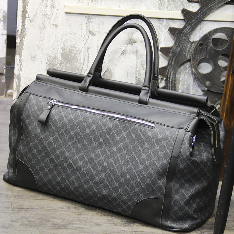 Fashion Plaid Travel Bag Men H - Luxury Tote Bags With Zipper review and price