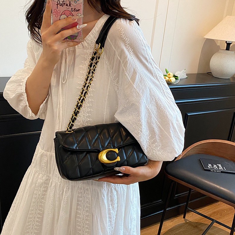Women Quilted Leather Shoulder - Luxury Bags On Sale review and price