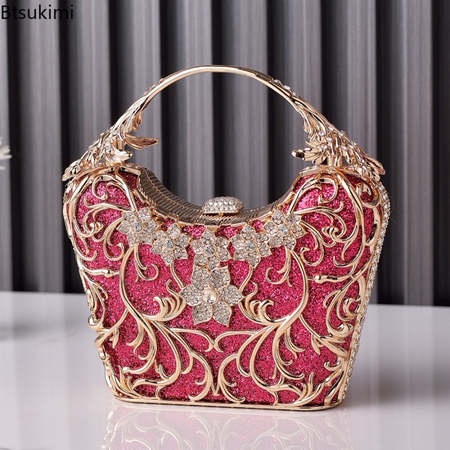 Hollow Out Metal Evening Bags  - Luxury Bag Collection review and price