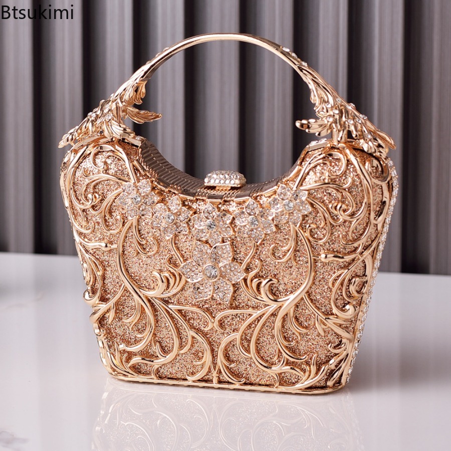 Hollow Out Metal Evening Bags  - Luxury Bag Collection review and price