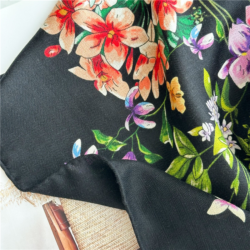 Winter Wool Silk Scarf Luxury  - Luxury Bags And Accessories review and price