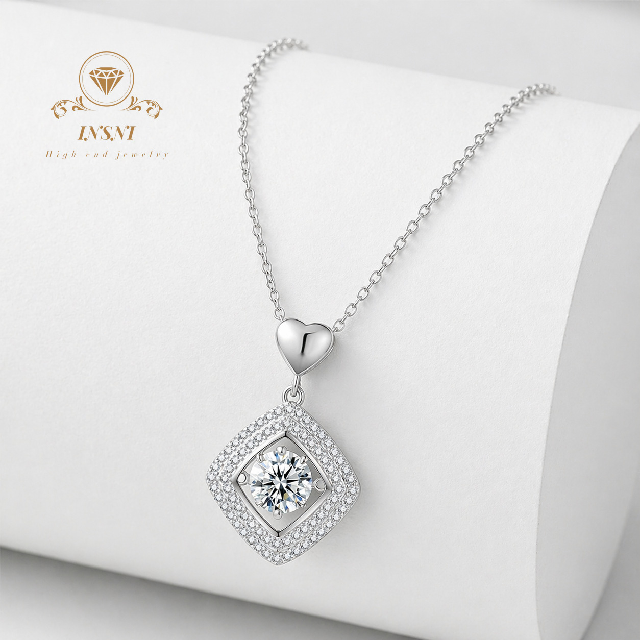 S925 Silver Smart Moissanite S - Luxury Bags Affordable review and price