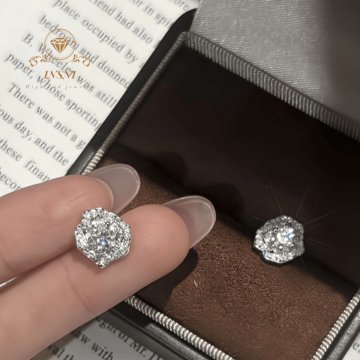 Square Bag 1 Carat Moissanite  - Luxury Bags Affordable review and price
