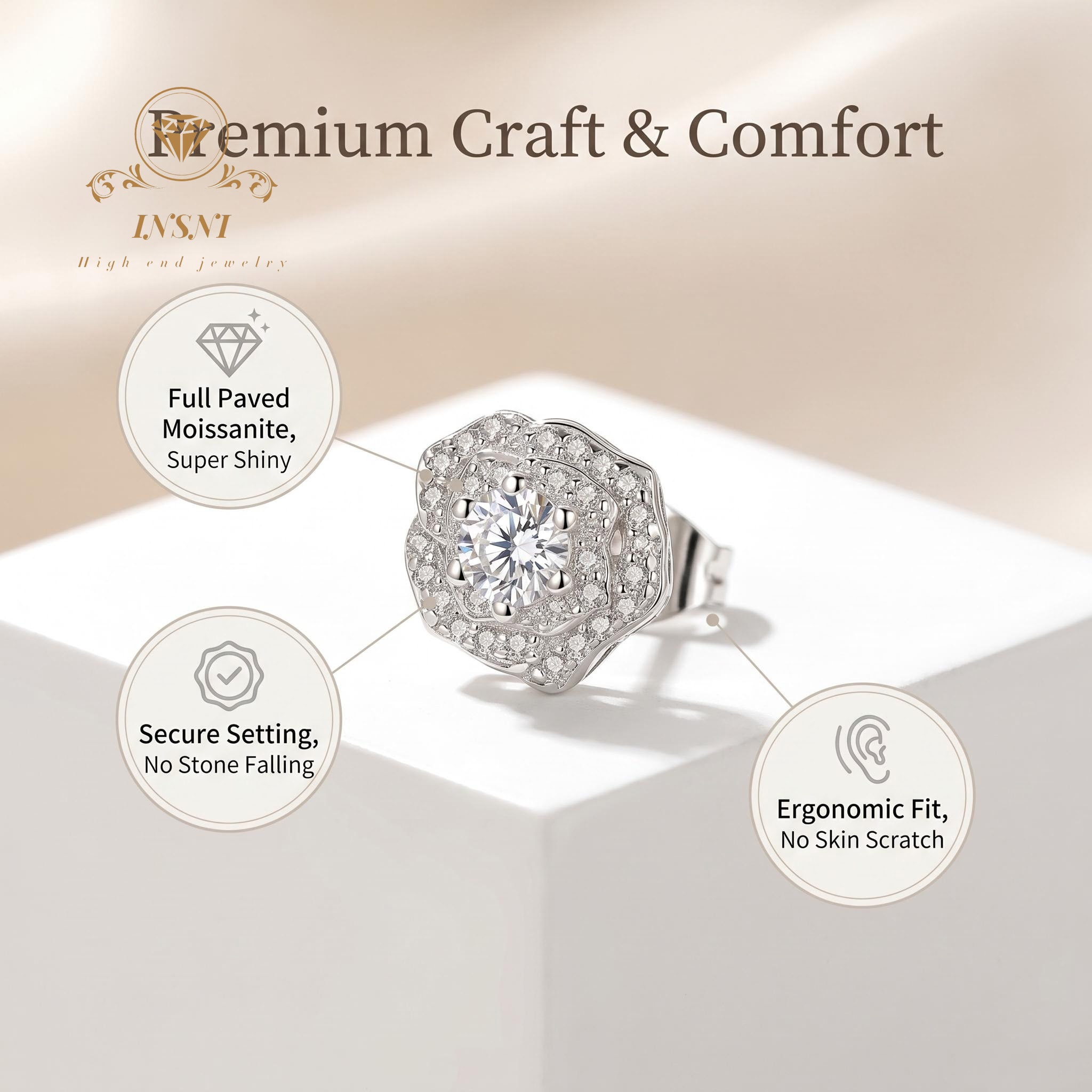 Square Bag 1 Carat Moissanite  - Luxury Bags Affordable review and price