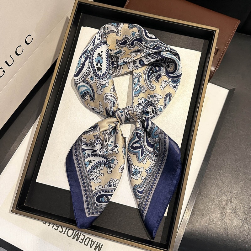 Luxury Satin Square Scarf Pais - Luxury Bags And Accessories review and price