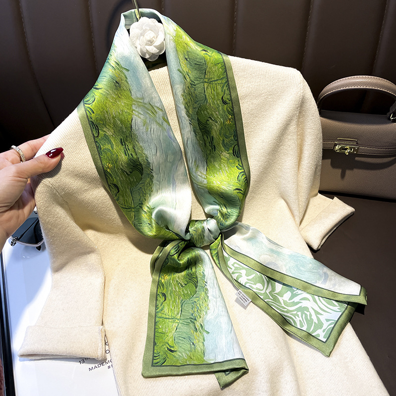 100% Mulberry Silk Painting Pr - Luxury Bags And Accessories review and price