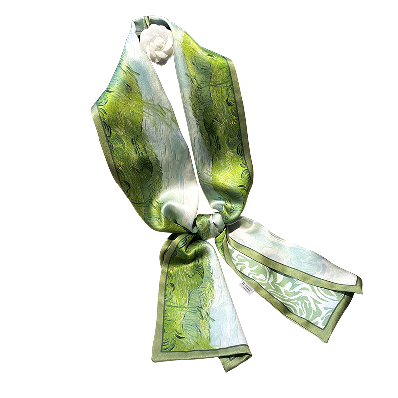 100% Mulberry Silk Painting Pr - Luxury Bags And Accessories review and price