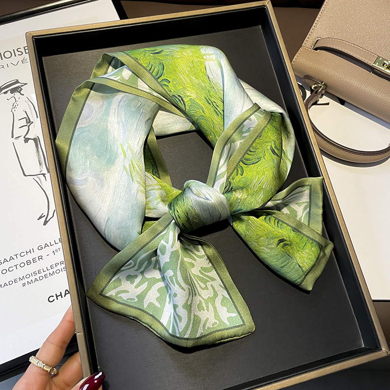 100% Mulberry Silk Painting Pr - Luxury Bags And Accessories review and price