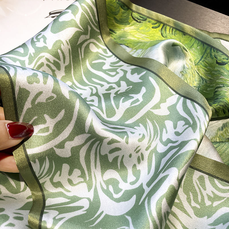 100% Mulberry Silk Painting Pr - Luxury Bags And Accessories review and price