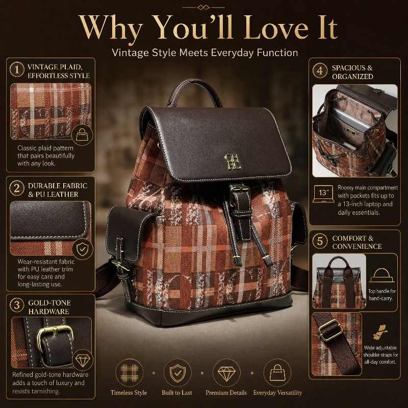 CHHC Fashion Color Block Backp - Luxury Bags For You review and price
