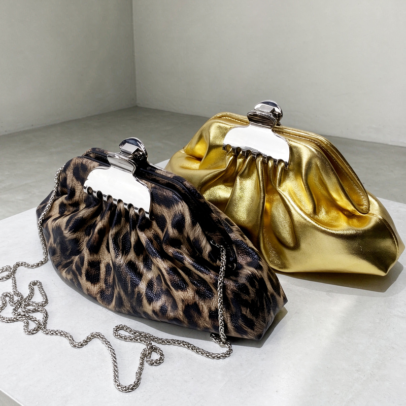 Clutch Leopard Print Evening B - Luxury Bags On Sale review and price
