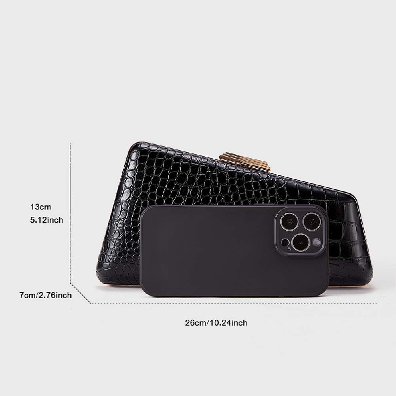 Unique Shape Clutch Bag. Shoul - Mini Bag Evening Clutch review and price