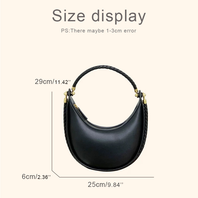 Classic Round Moon Slim Bags F - Luxury Bags 2026 review and price